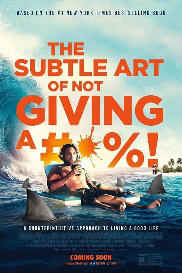 The Subtle Art of Not Giving a F*ck poster