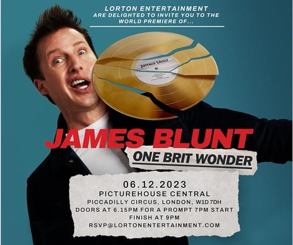 James Blunt: One Brit Wonder poster