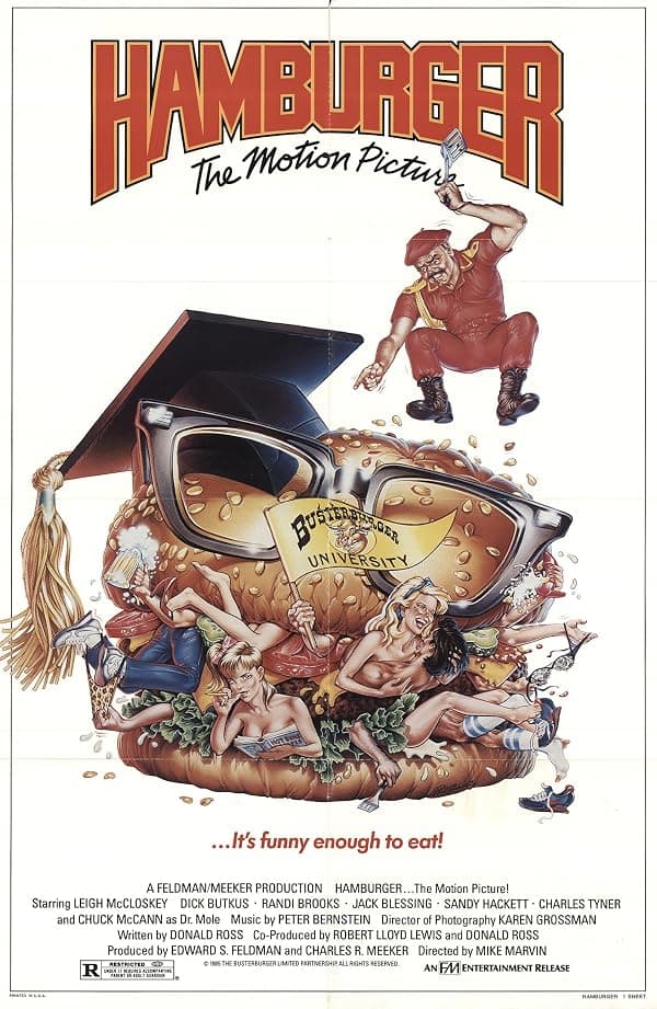 Hamburger: The Motion Picture poster