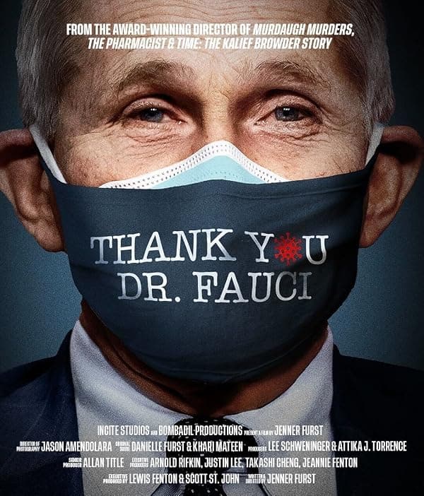 Thank You, Dr. Fauci poster