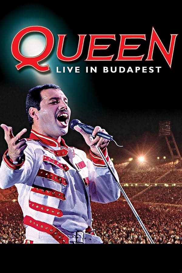 Queen Live in Budapest poster