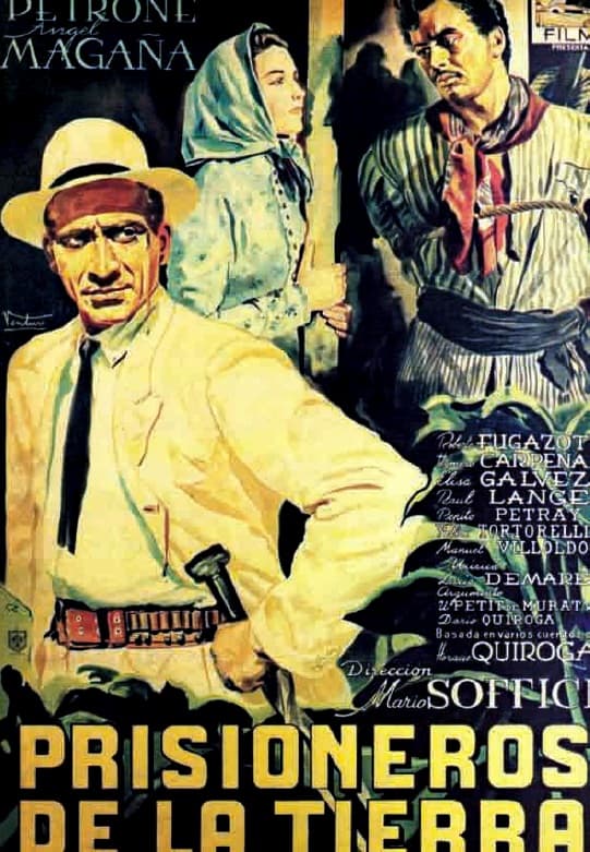 Prisioneros de la tierra poster
