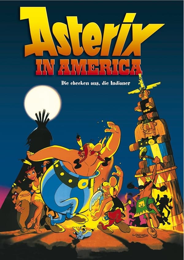 Asterix in America poster