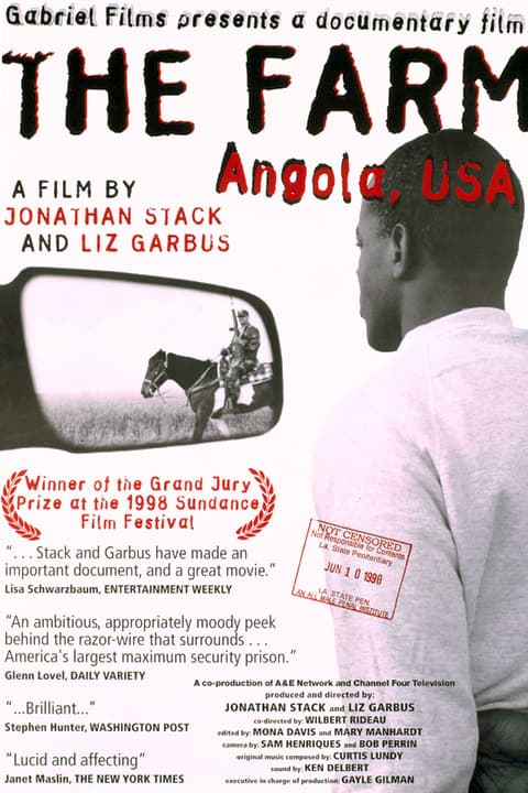 The Farm: Angola, USA poster